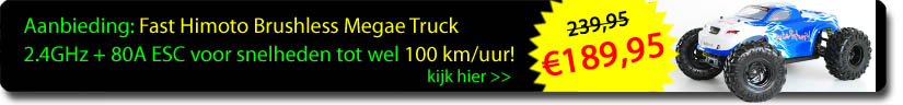 Himoto MegaE Brushless RC Auto Aanbieding 